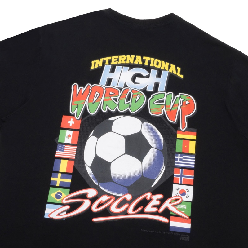 Camiseta High Soccer Preto